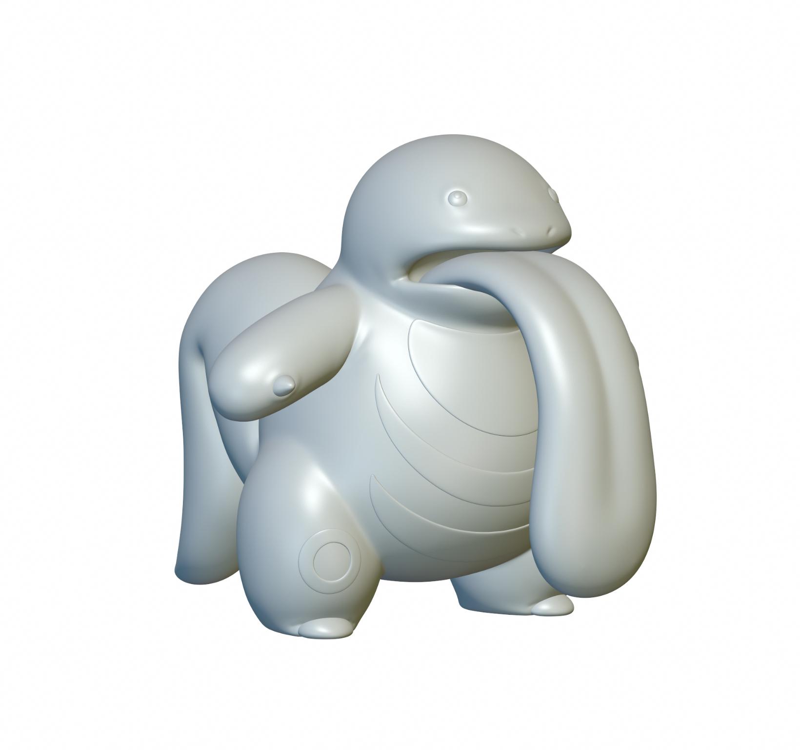 Pokemon Lickitung #108 - Optimized for 3D Printing 3d model
