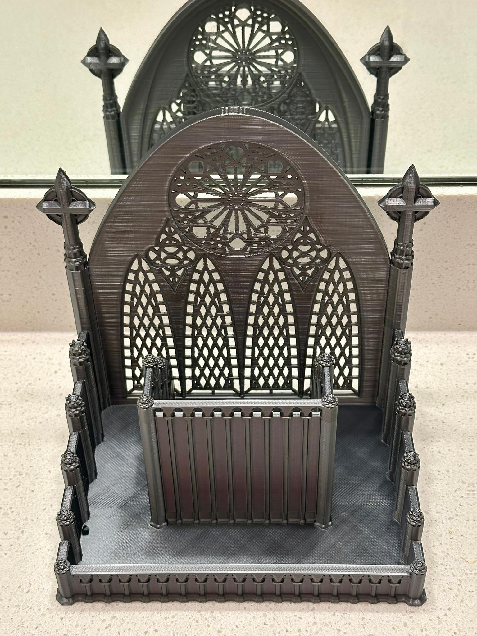 Gothic Cathedral Organizer 3d model