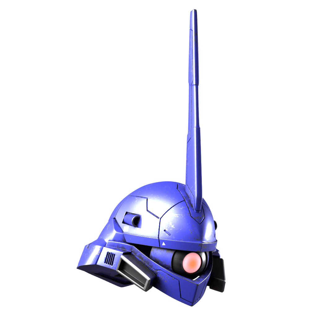 Gundam Kampfer Helmet 3d model