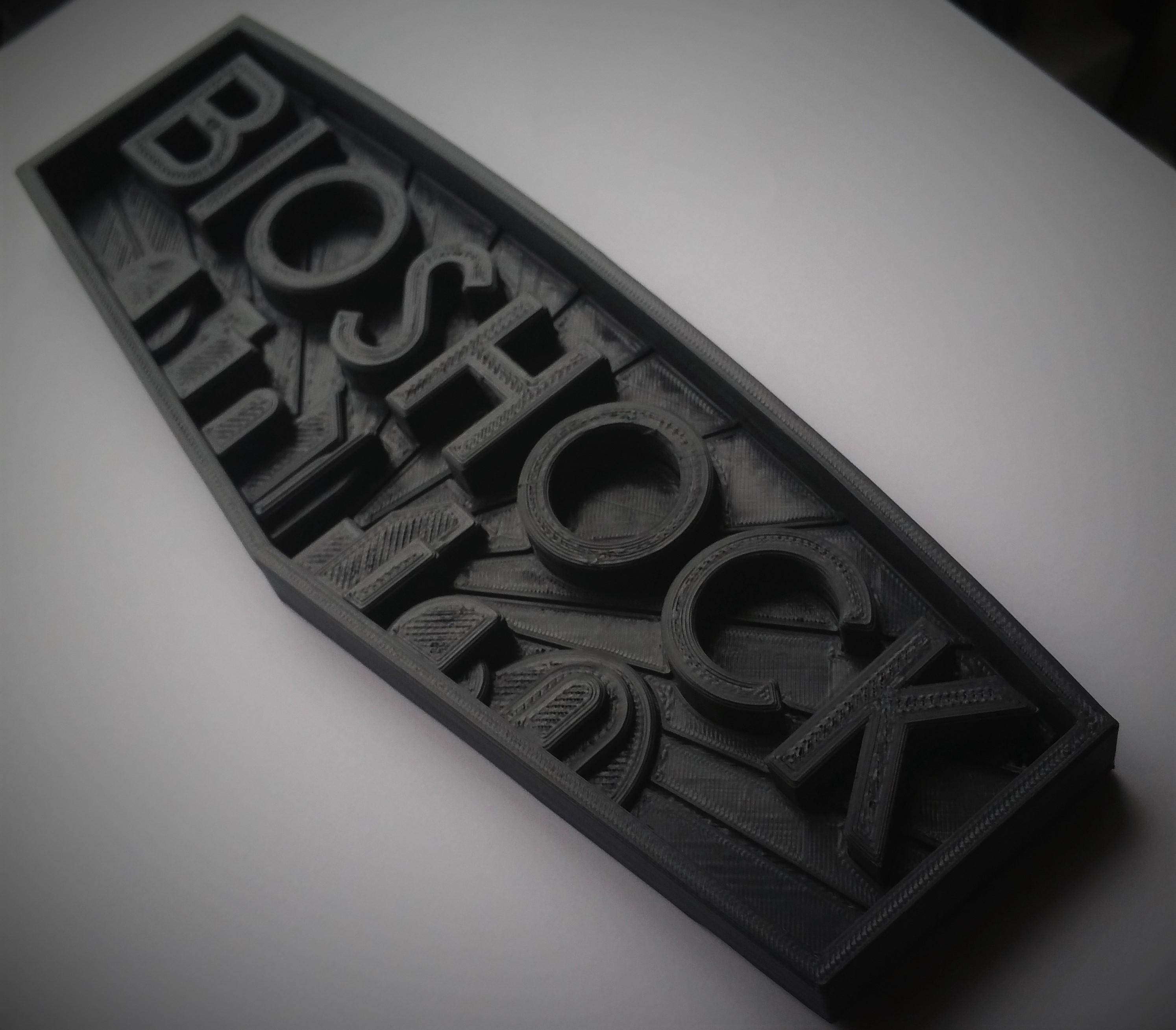 Bioshock Wall Plaque 3d model