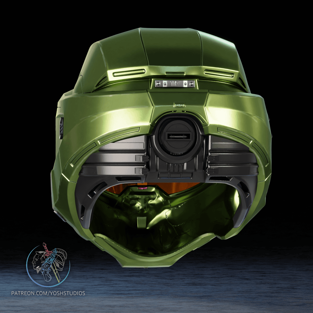 TV Show Master Chief Helmet 3D Printer File STL 3d model