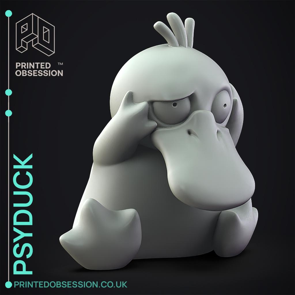Psyduck pokémon 3d model - Finished Projects - Blender Artists