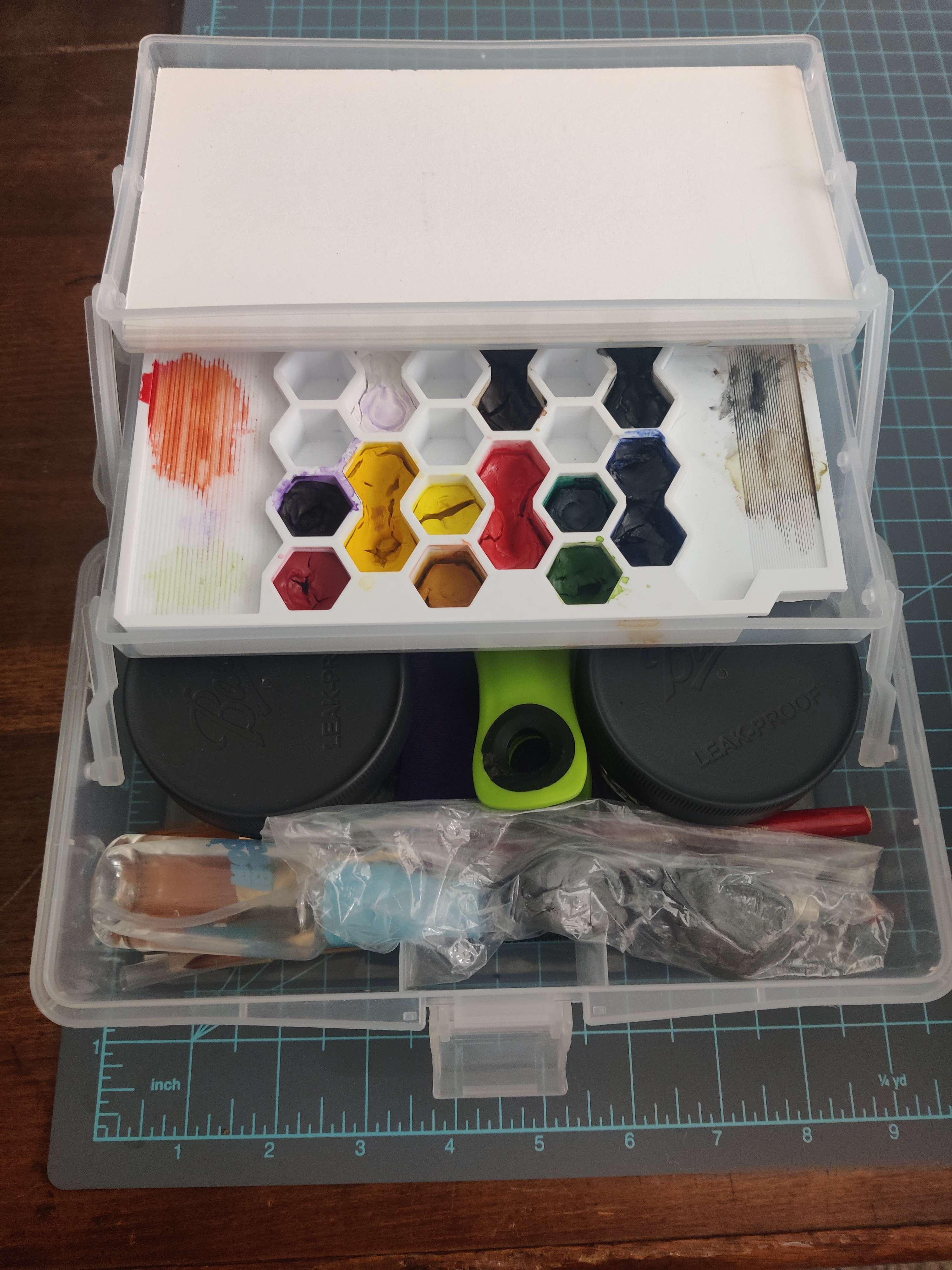 paint tray water color - 3D model by Craftcentric on Thangs