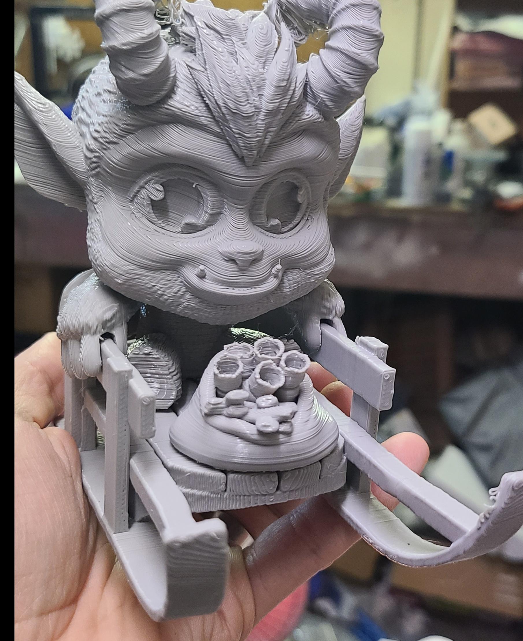 Krampus  - He can be printed in FDM! - 3d model