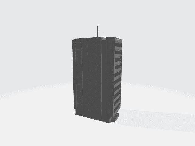 Residential Buildings.obj 3d model