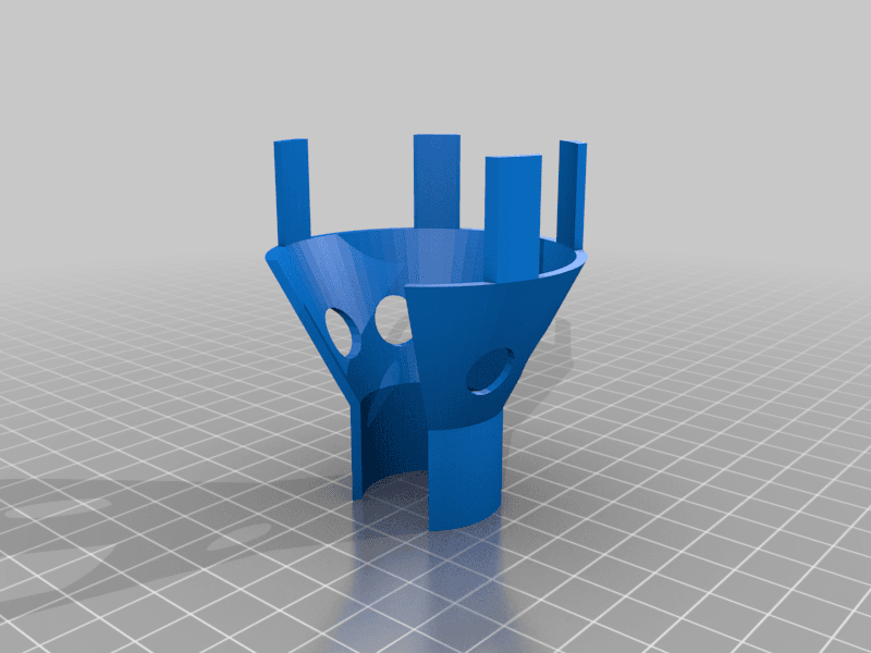 Plant support 3d model