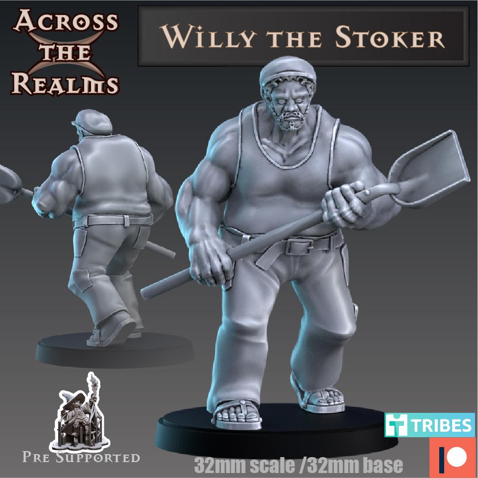 Willy the Stoker 3d model