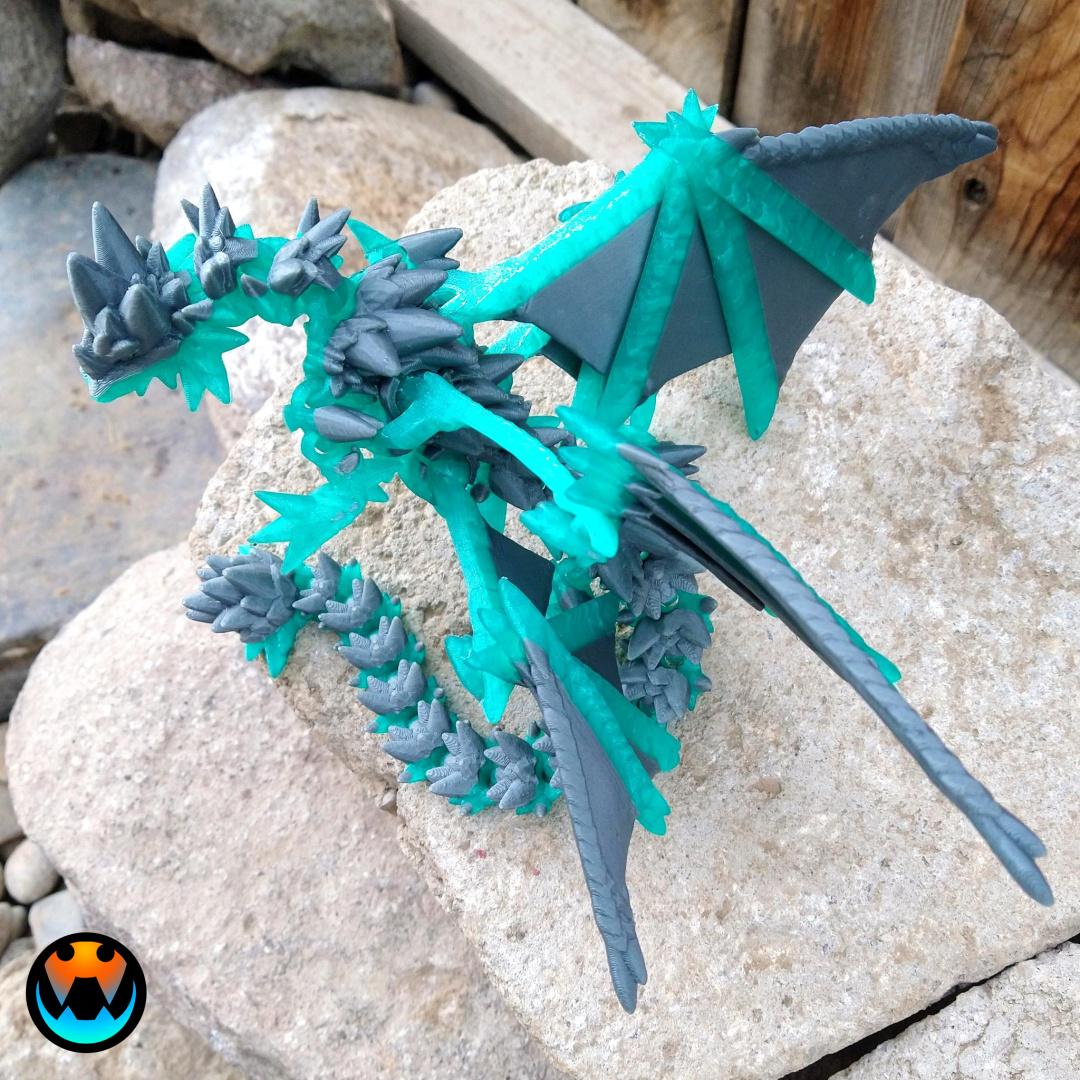Armor Spike Dragon 3d model