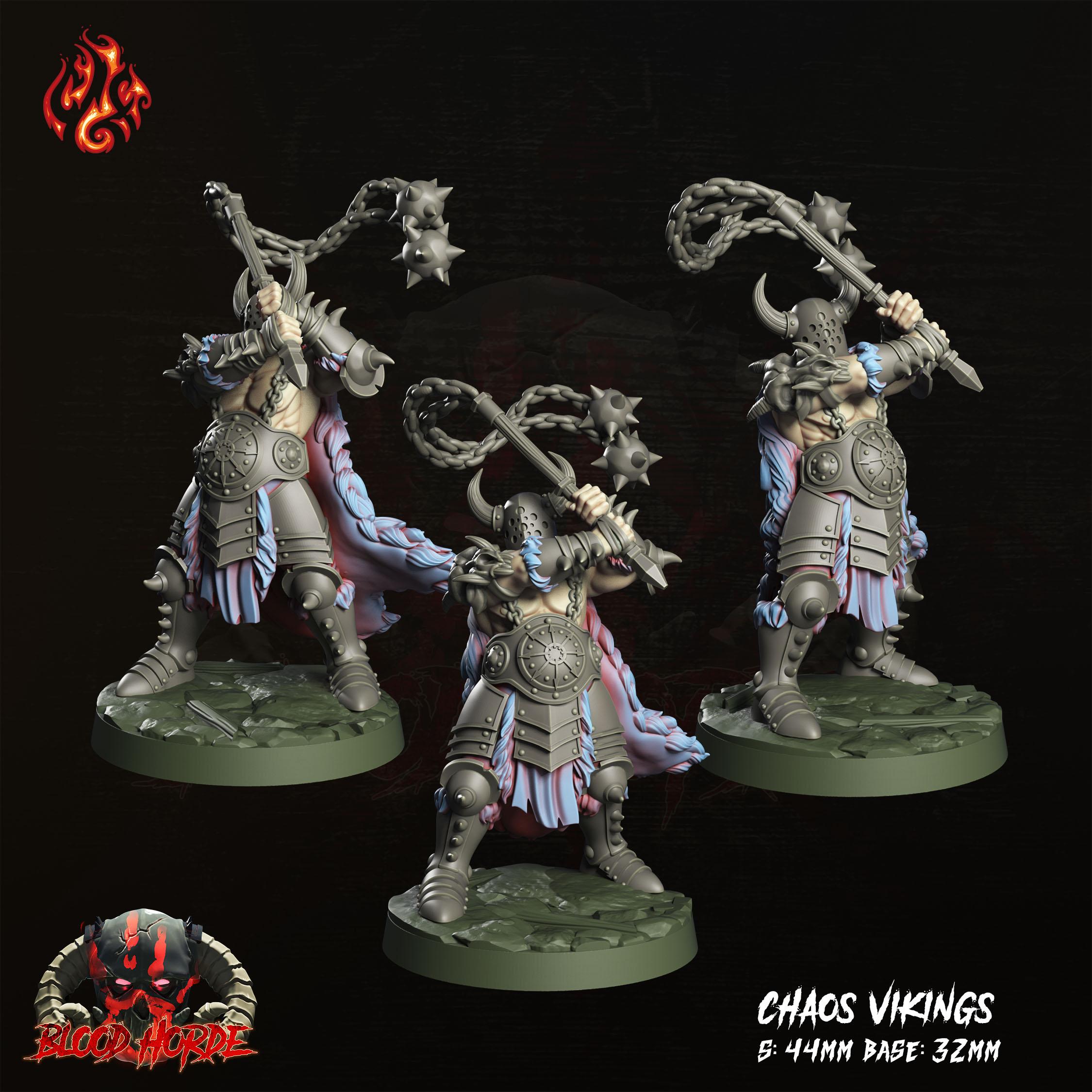 Chaos Vikings 3d model