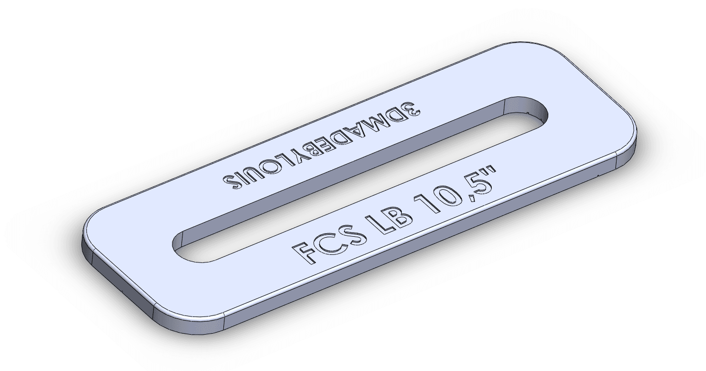 Router jig FCS LB box 3d model