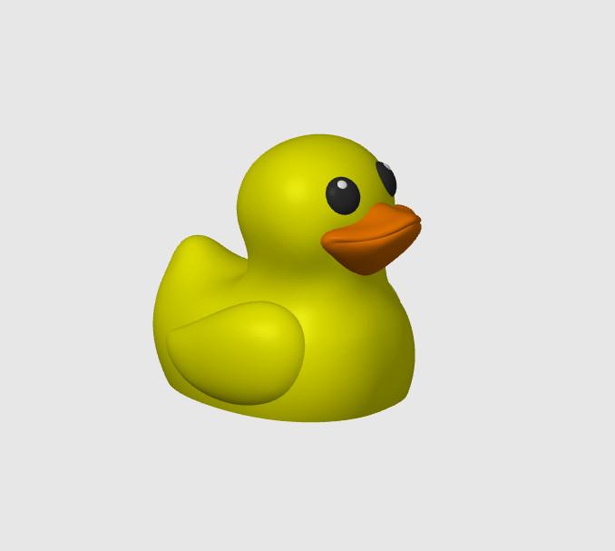 Duck Mini 3d model