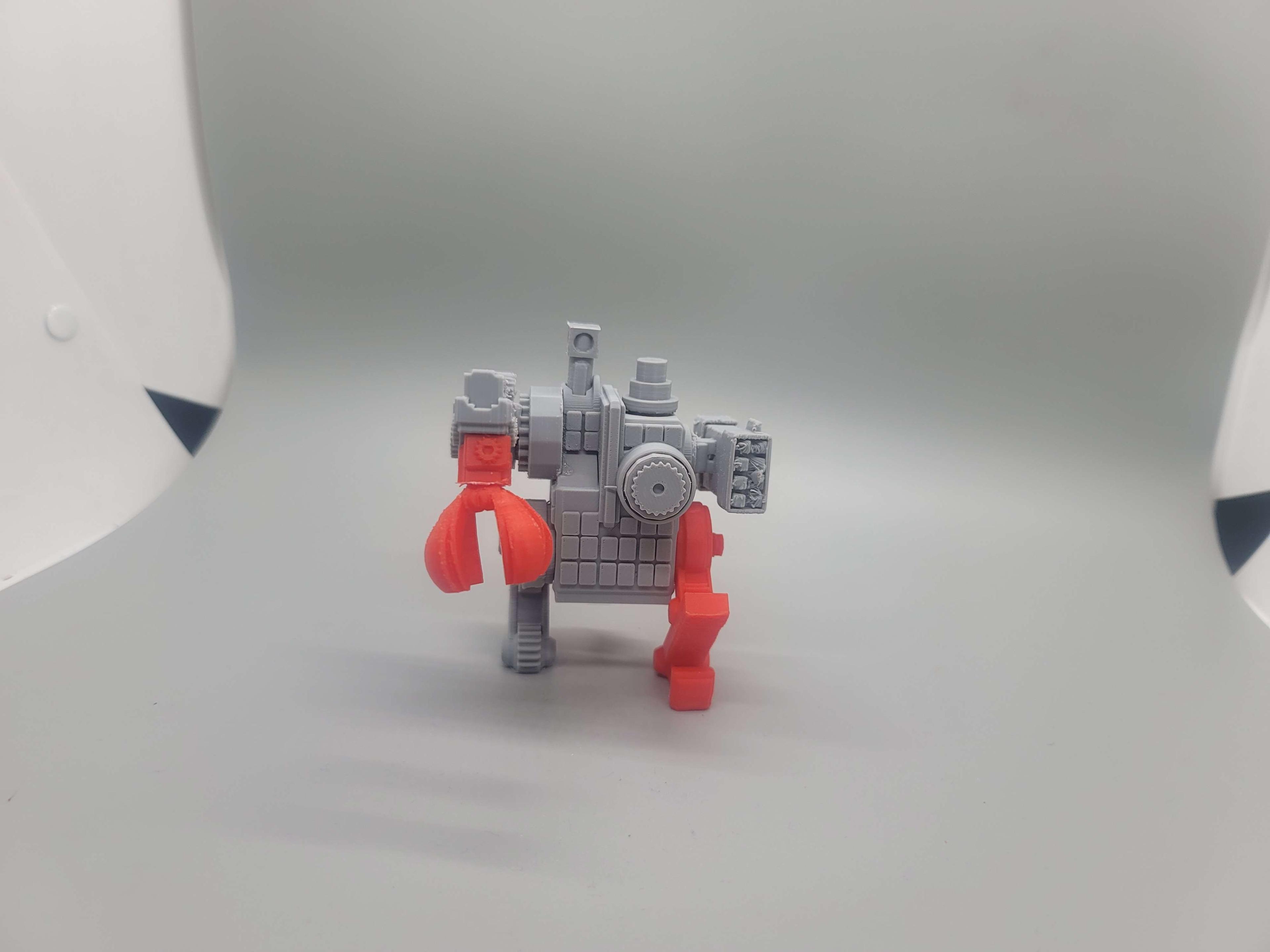 FHW Worker bot Crusher Drone Concept 3d model