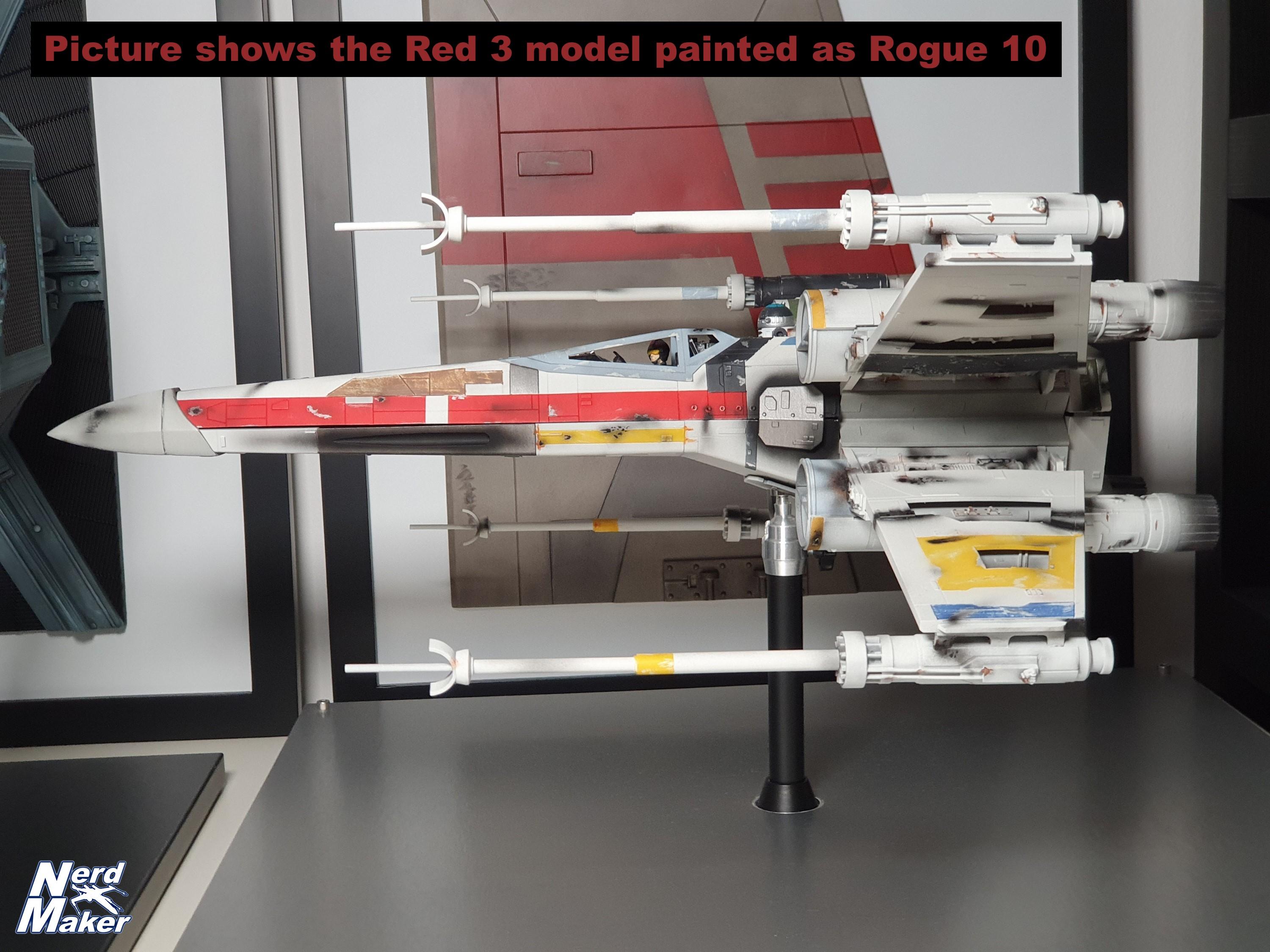 Model-X MK II 1/24 Studio Scale Red 5 3d model