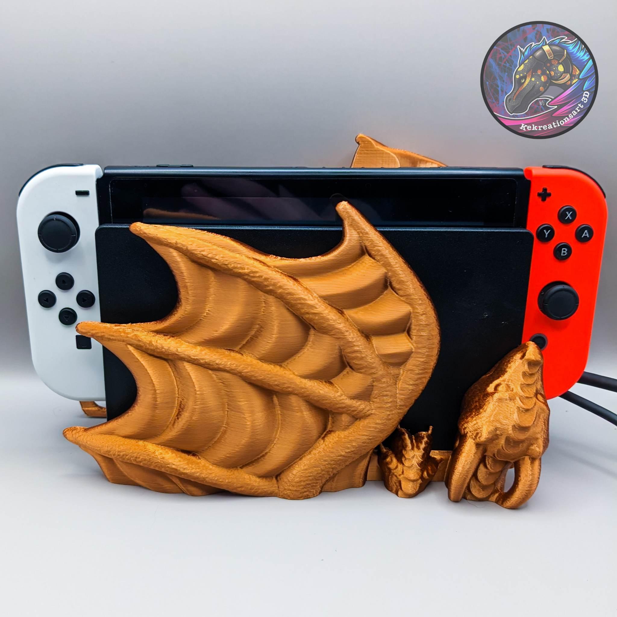 Dragon Wings Switch Dock 3d model