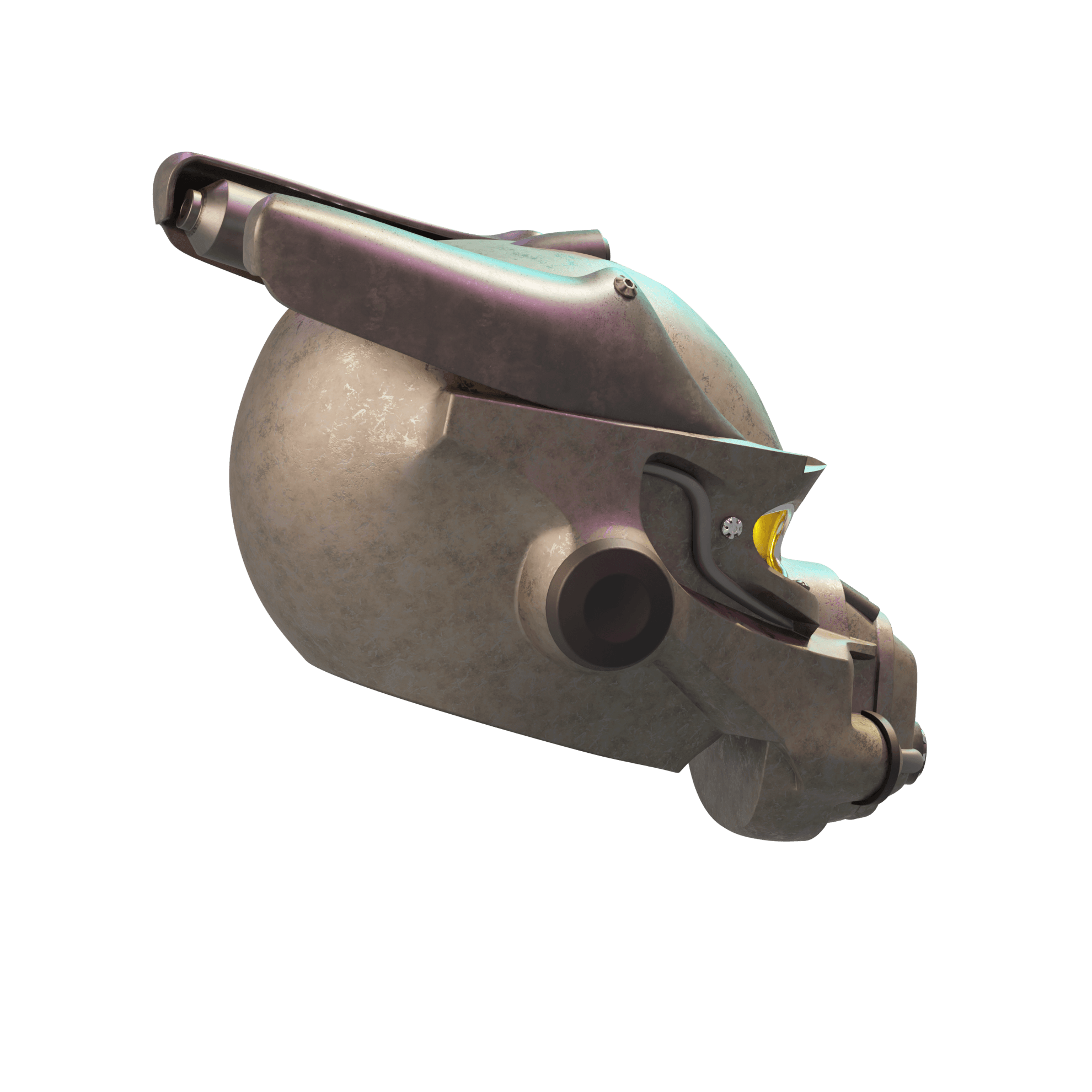 Fallout X02 Power Armor Helmet 3d model