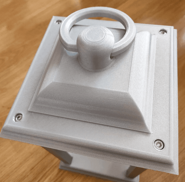 Simple decorative lantern 3d model