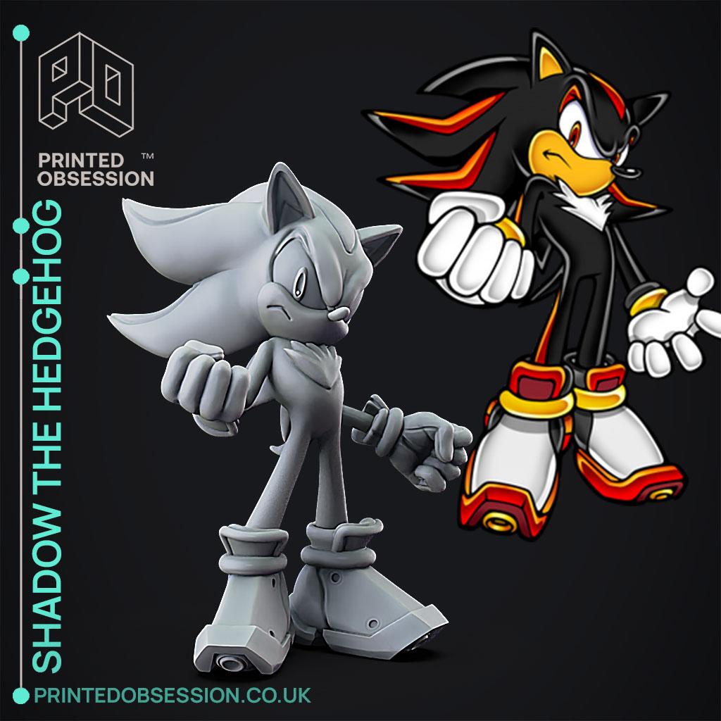 Shadow The Hedgehog - Sonic Adventure 2 - Fan Art - 3D model by  printedobsession on Thangs