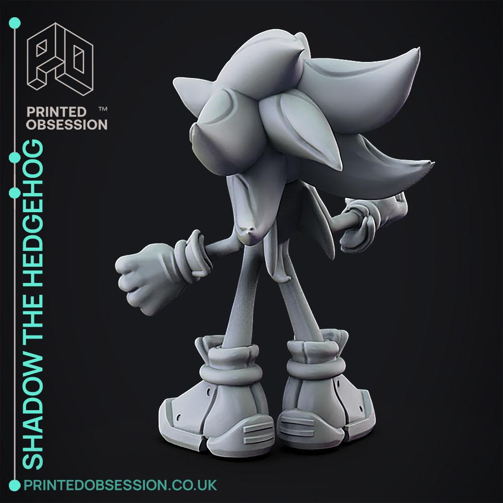 Shadow The Hedgehog - Sonic Adventure 2 - Fan Art 3d model