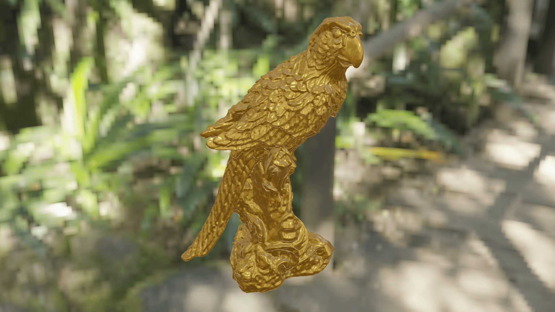 parrot 3d model