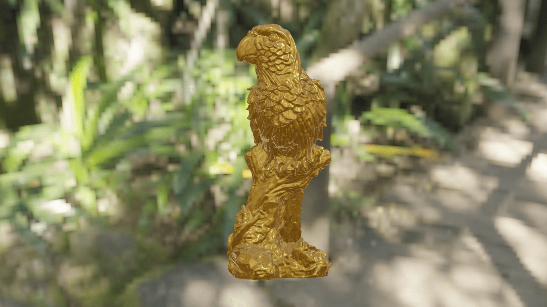 parrot 3d model