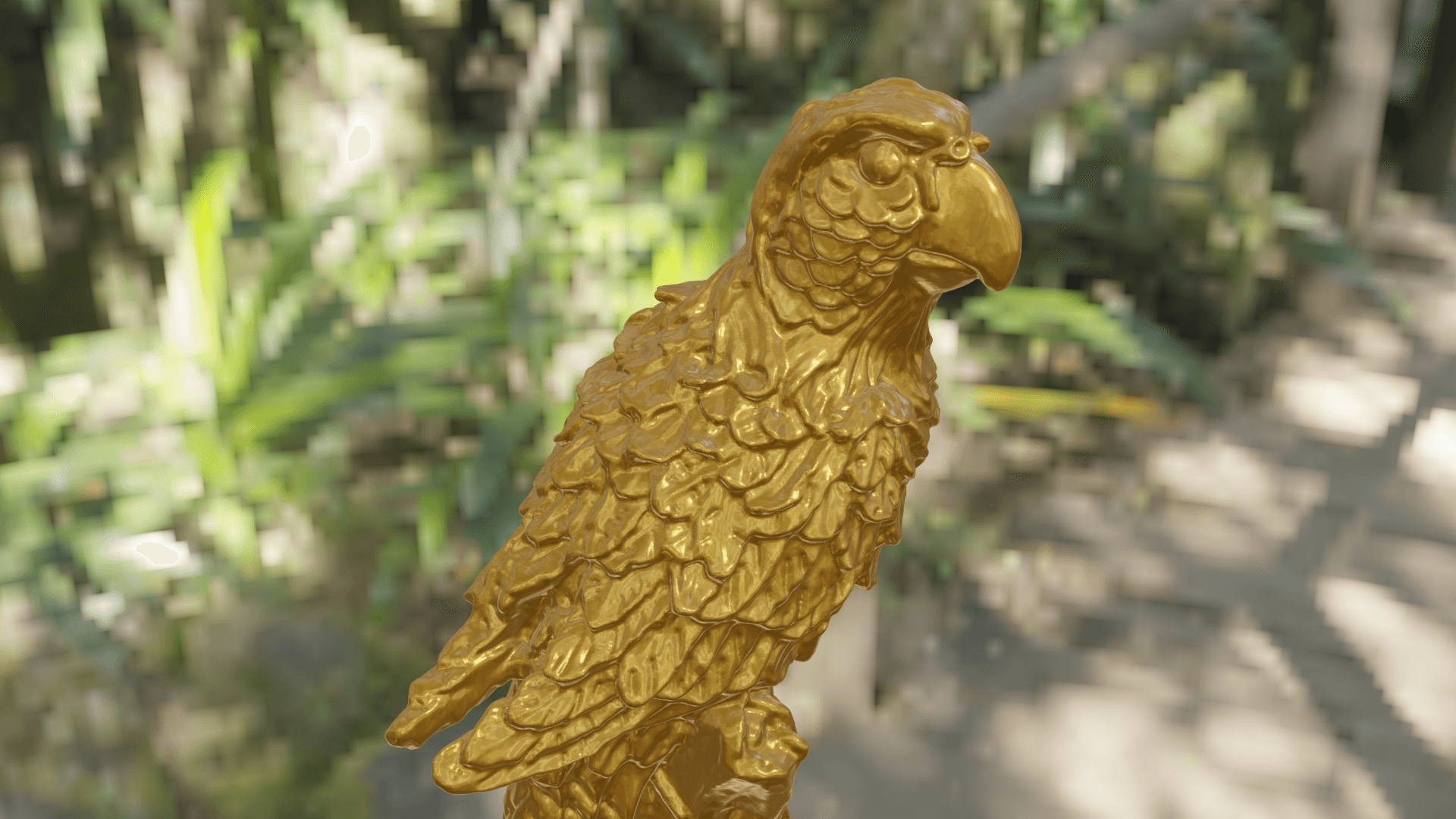 parrot 3d model