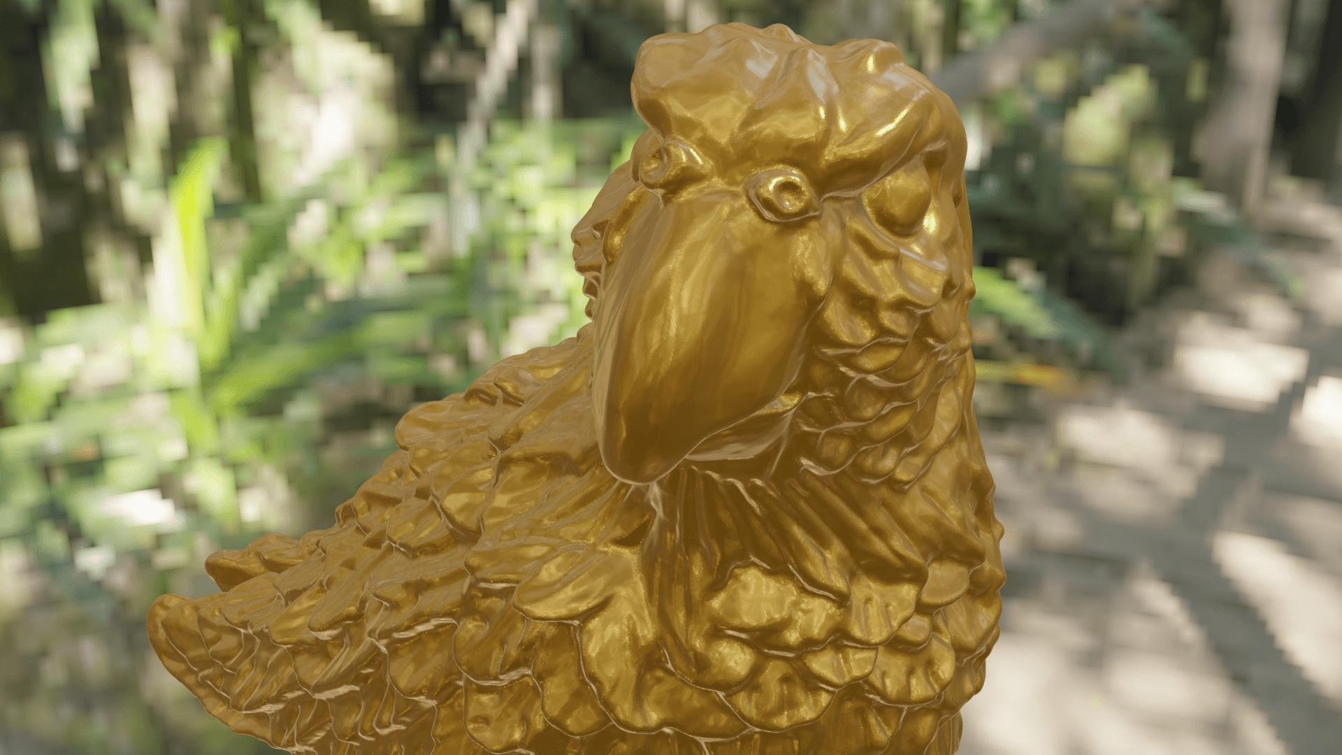 parrot 3d model