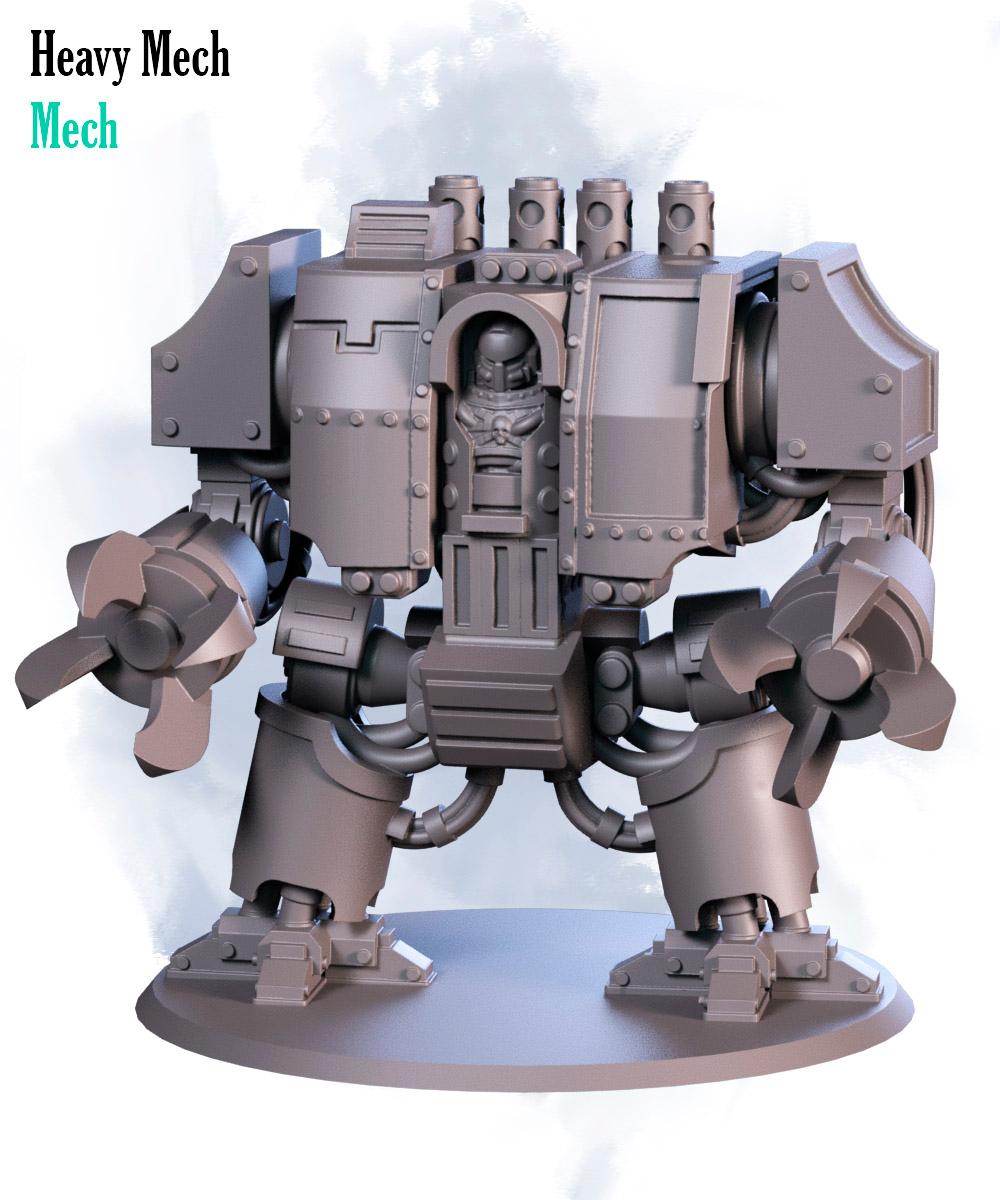 Heavy robot  3d model