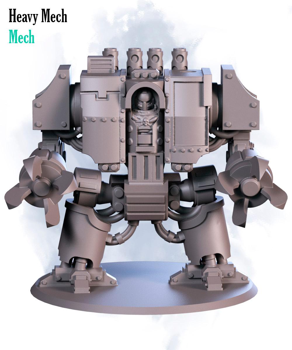 Heavy robot  3d model