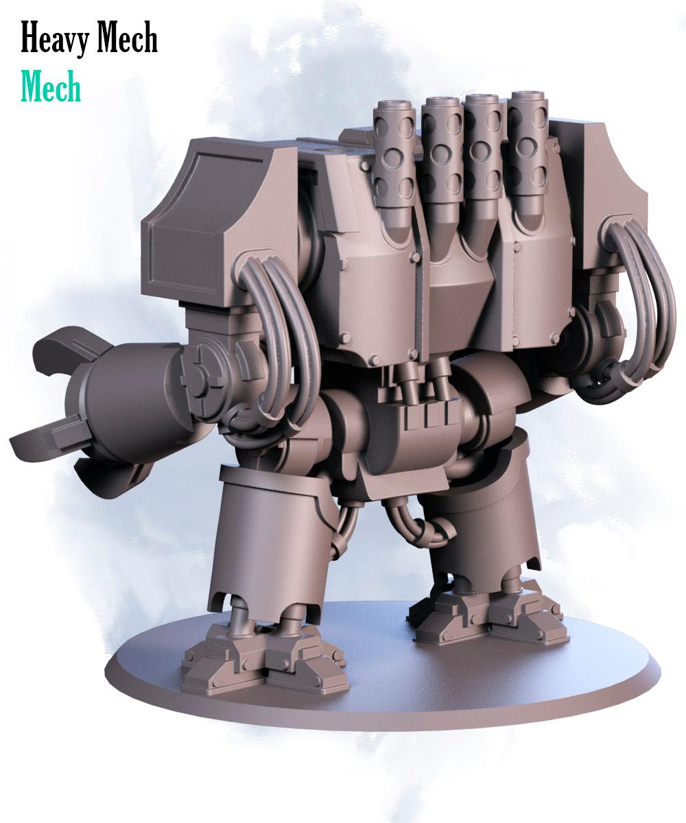 Heavy robot  3d model