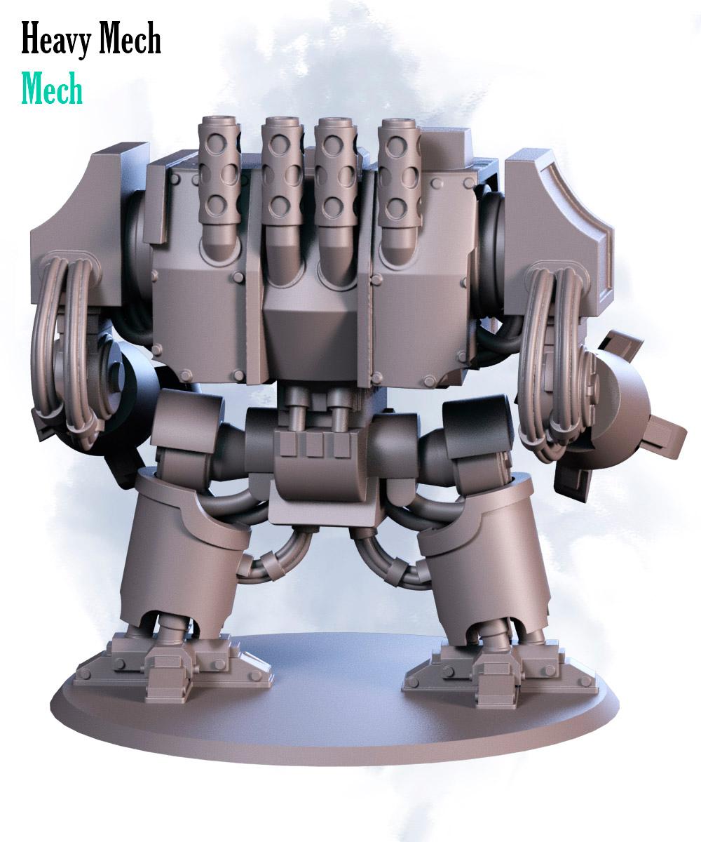 Heavy robot  3d model