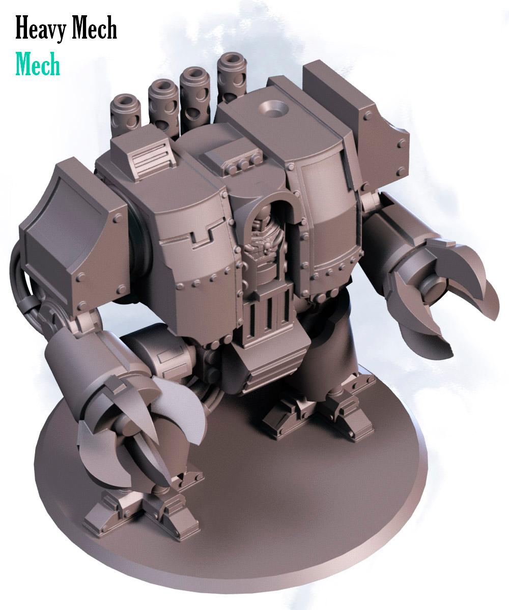 Heavy robot  3d model