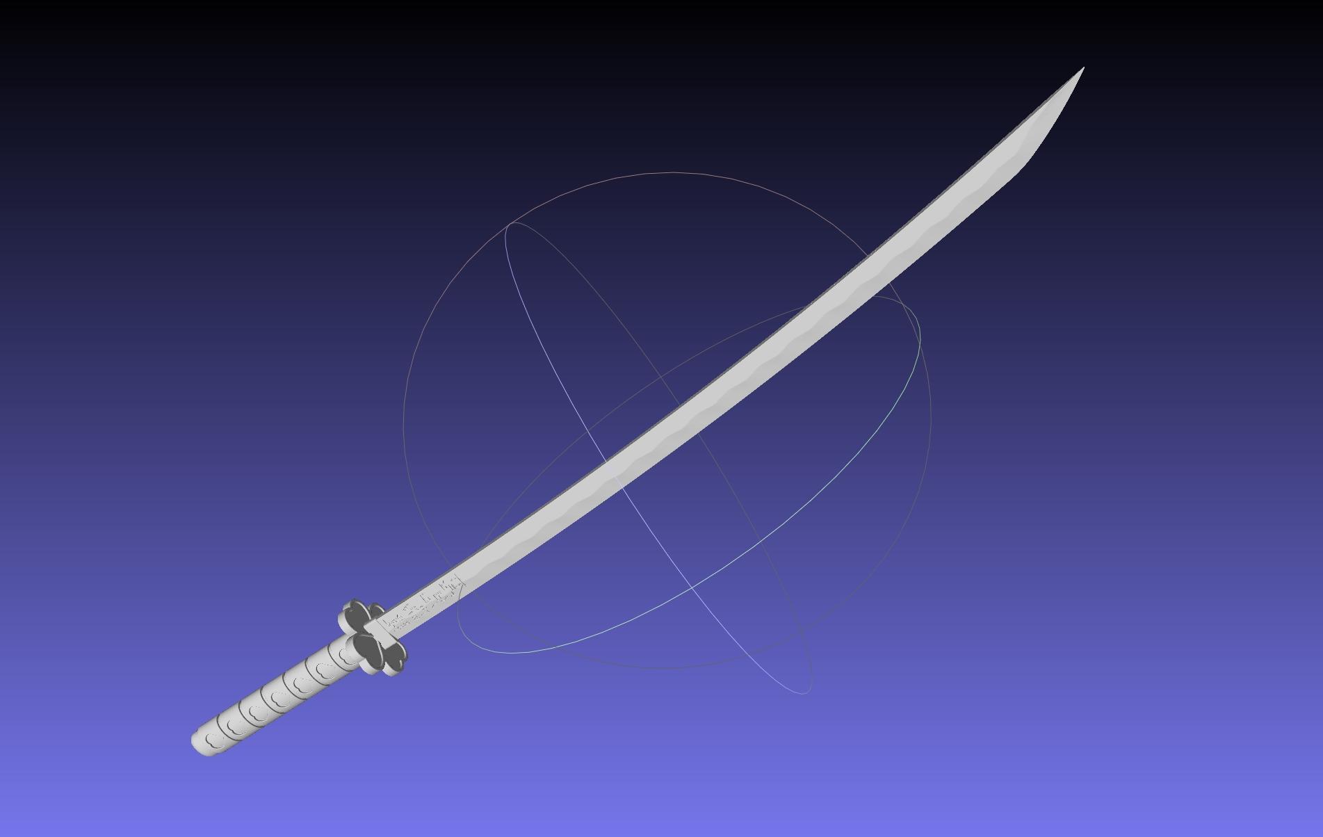 Demon Slayer Mitsuri Katana 3d model