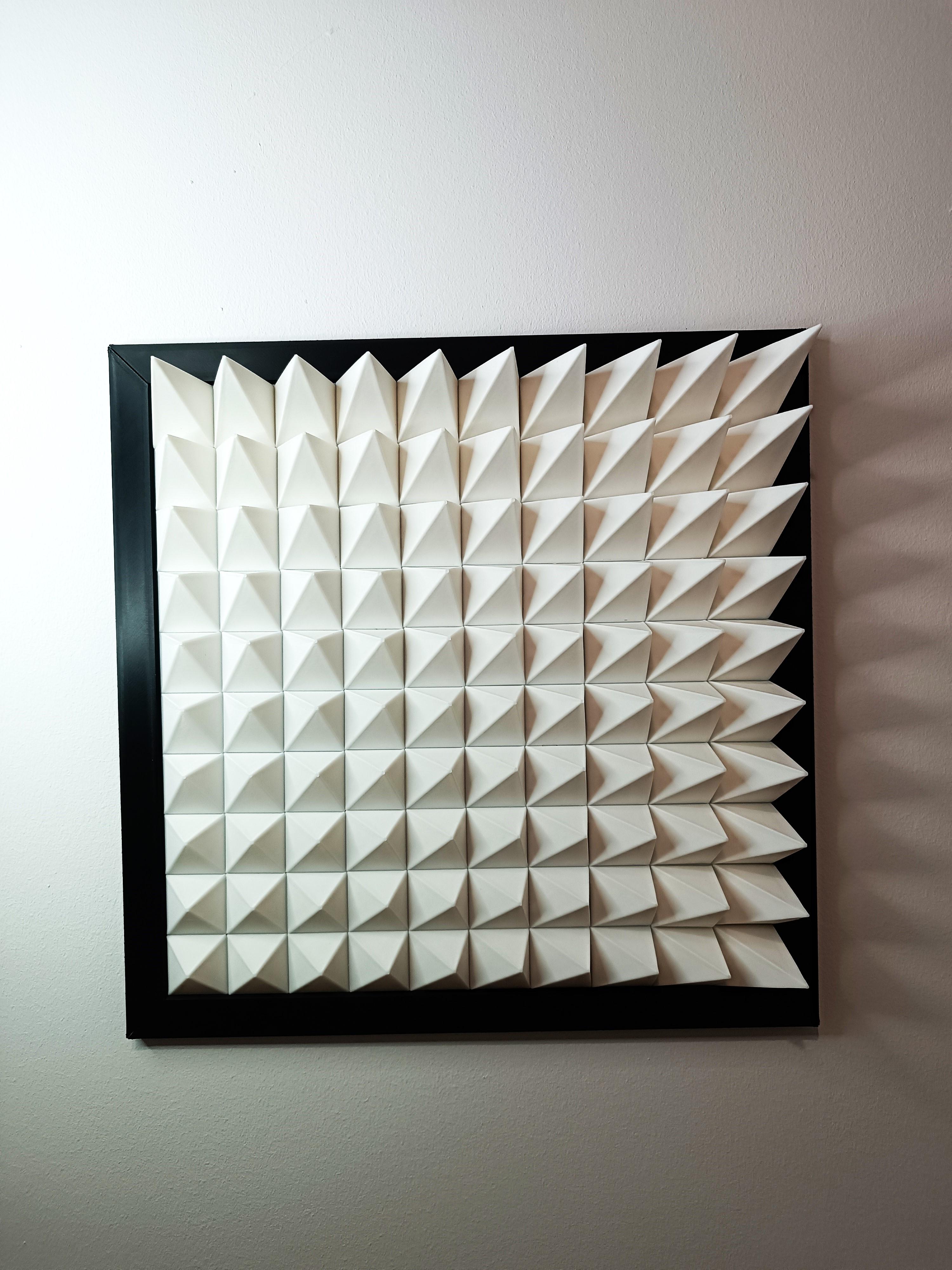 3D Wall Sculpture 3d model