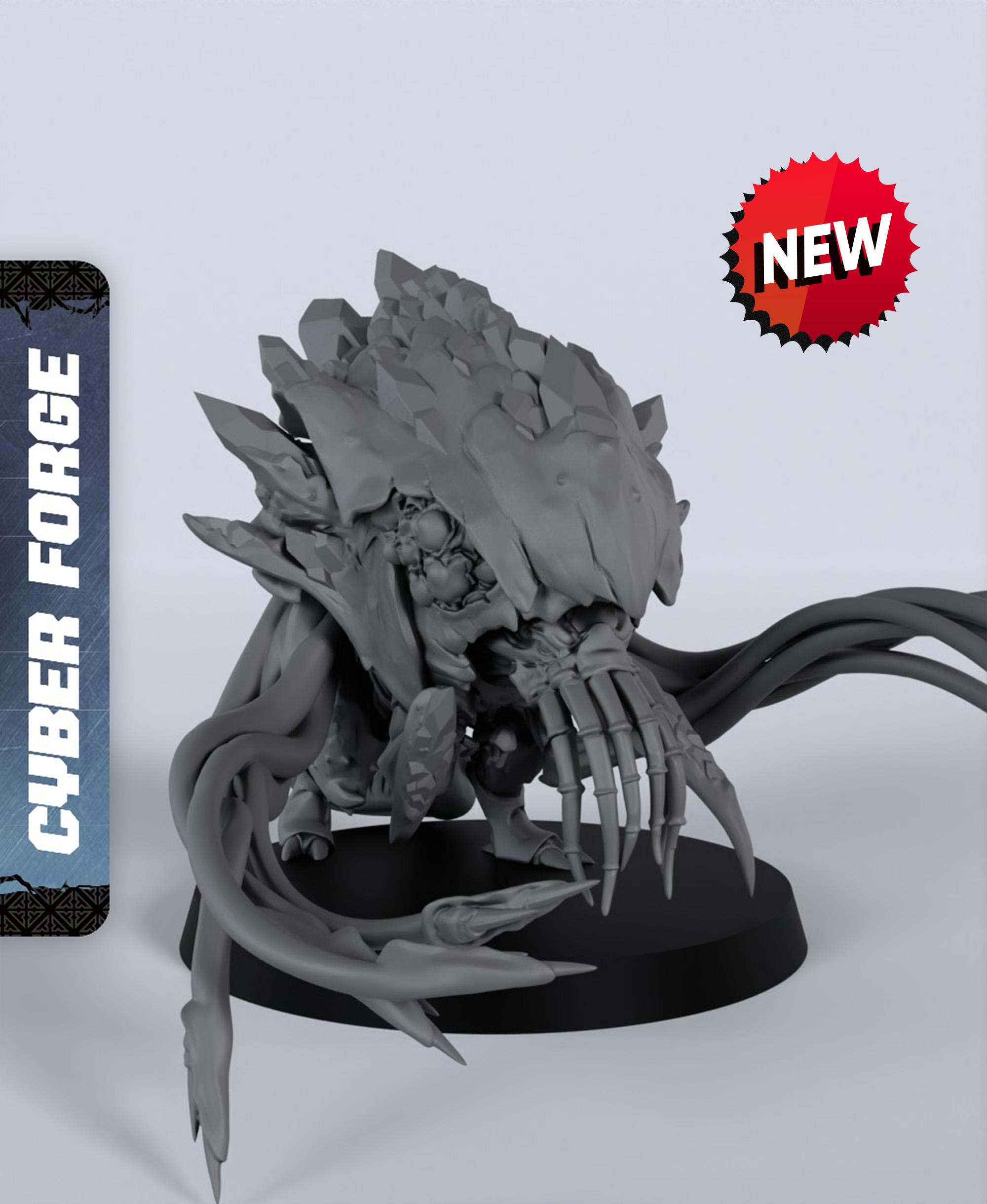 Cryfex Acifex Neurofex Ancient One - Free Cyberpunk Warhammer - 40k Sci-Fi Gift Ideas for Wargamers 3d model