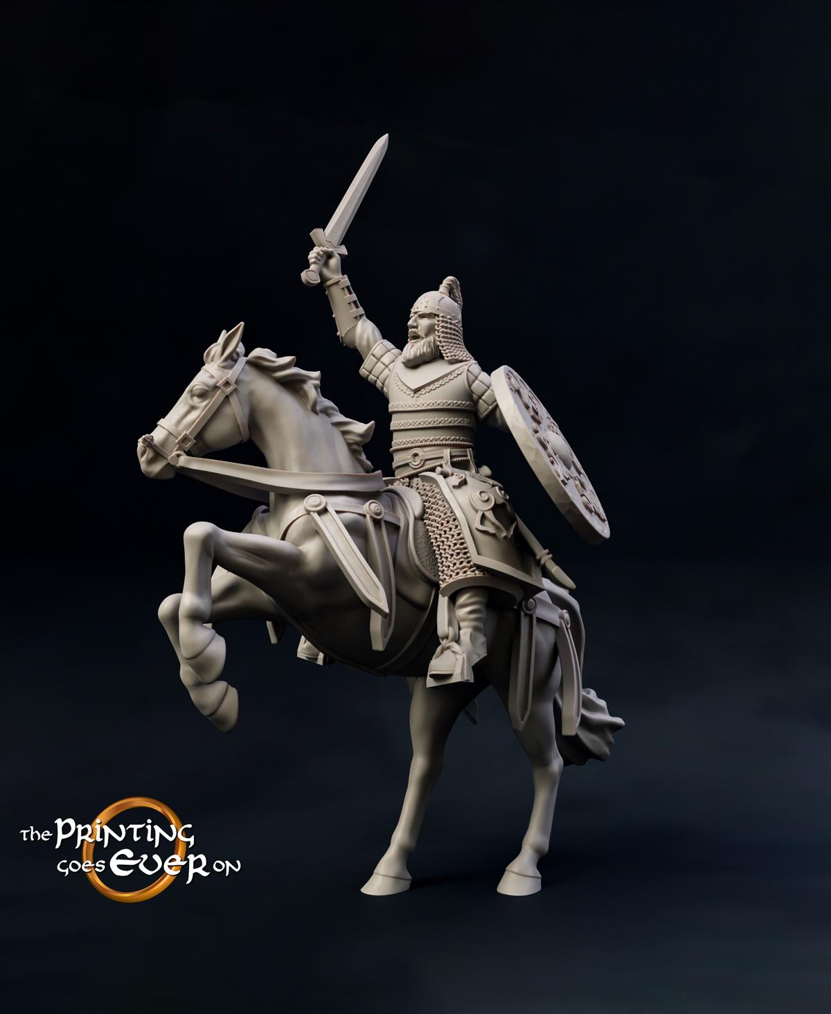 Prince Ebremer - On Foot and Mounted 3d model
