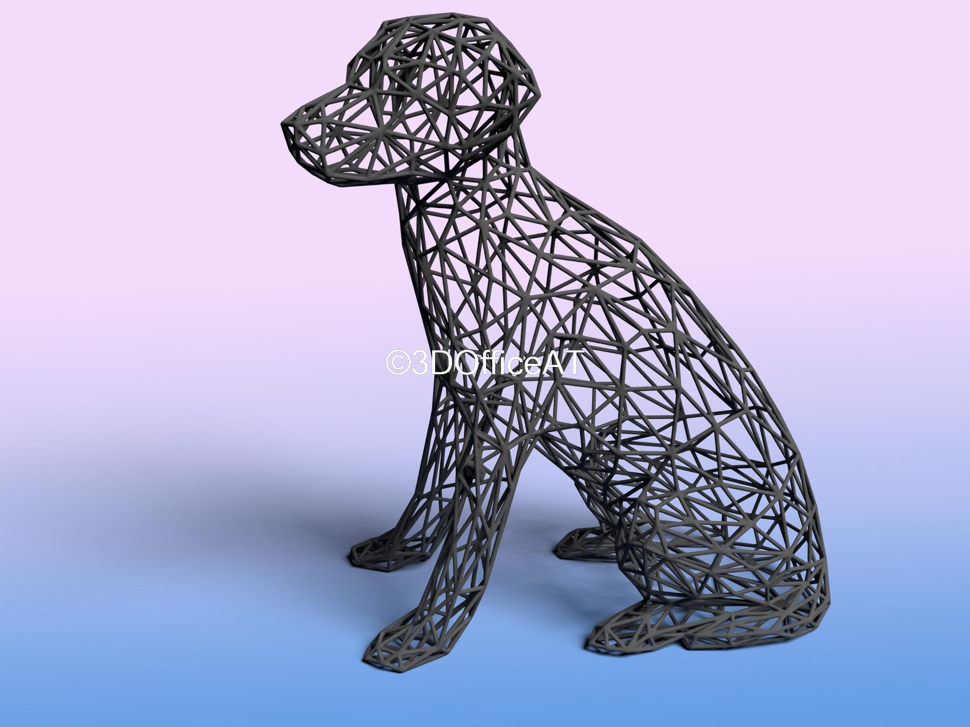 Labrador 🐾🏠  3d model