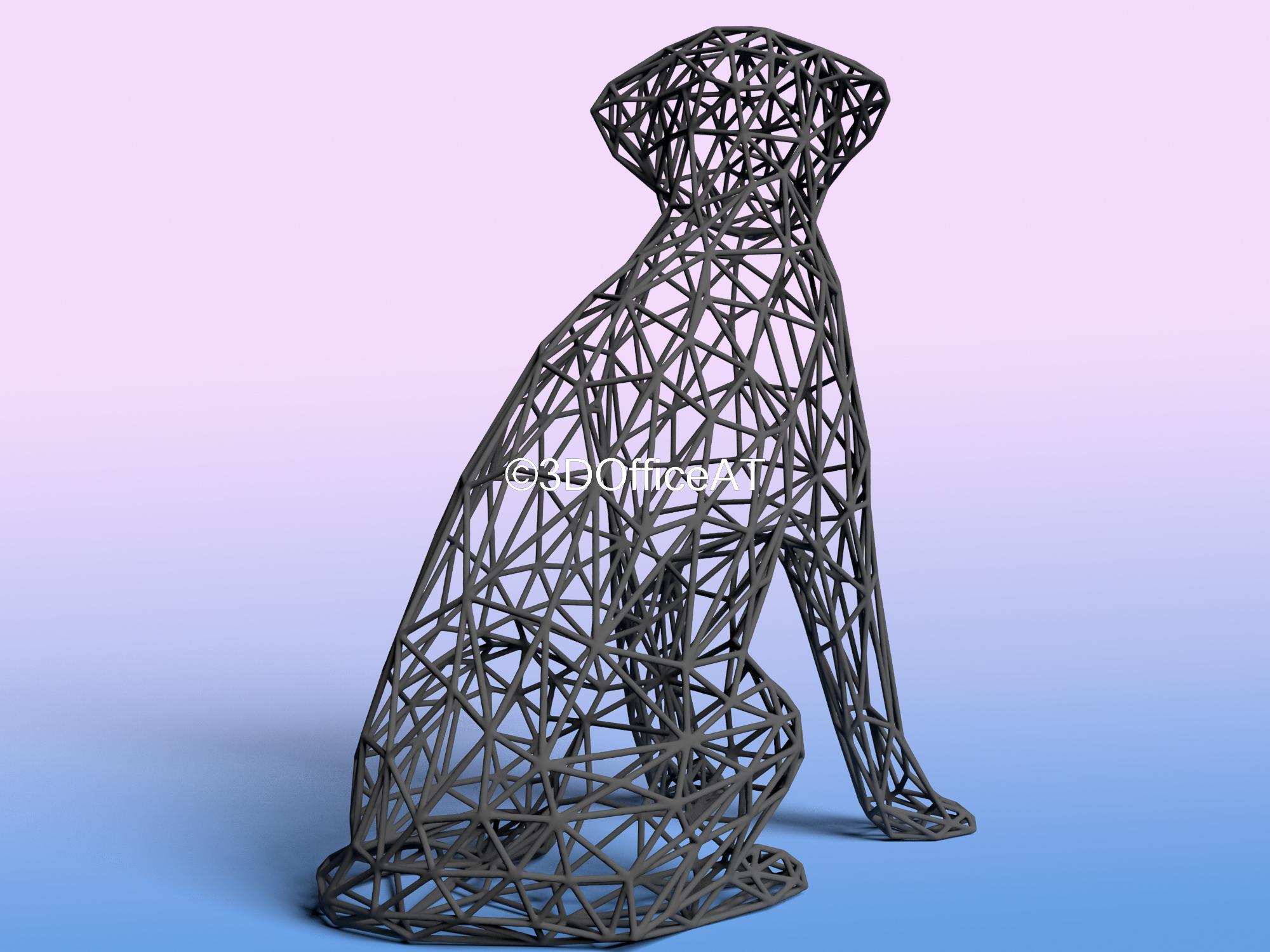 Labrador 🐾🏠  3d model