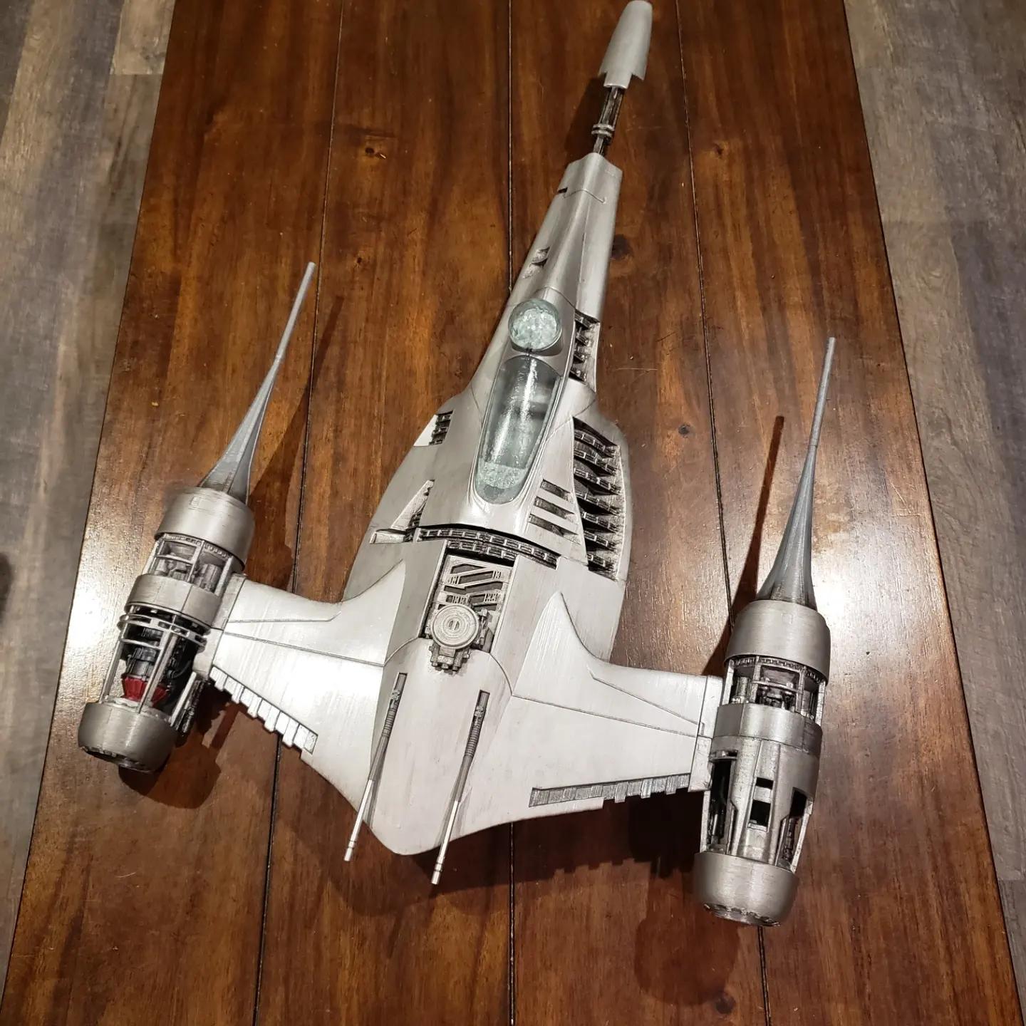 Mandalorian N-1 Starship 3d model