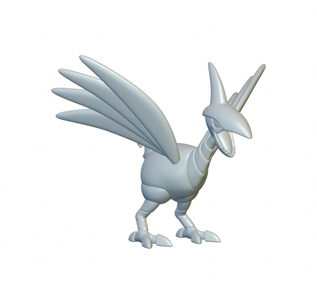 Pokemon Skarmory #227 - Optimized for 3D Printing  3d model