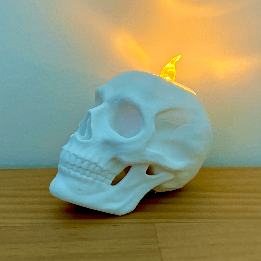 Skull Candle 3d model