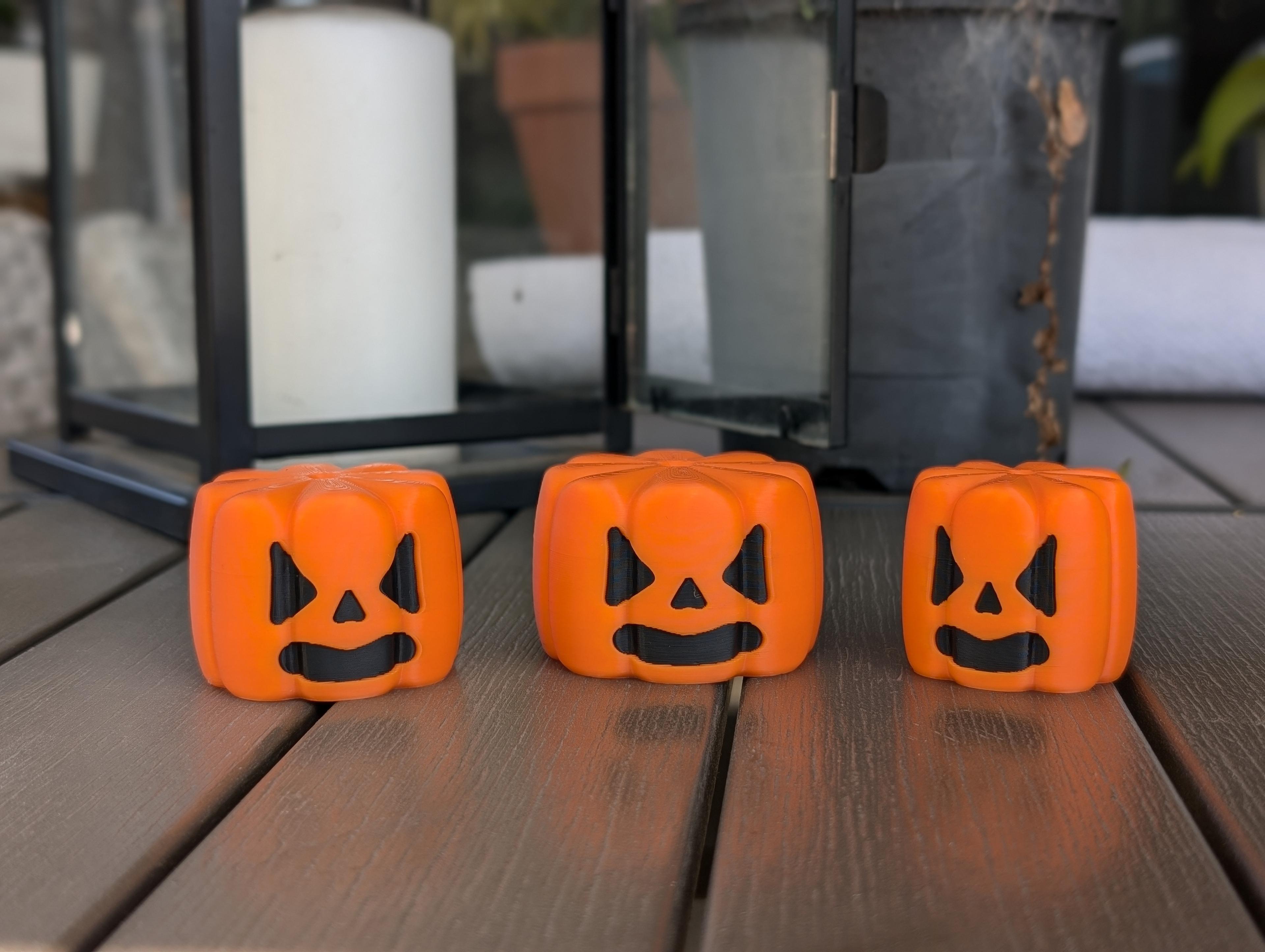 Jack-O' Mallow - Marshmallow Jack-o'-lantern 3d model