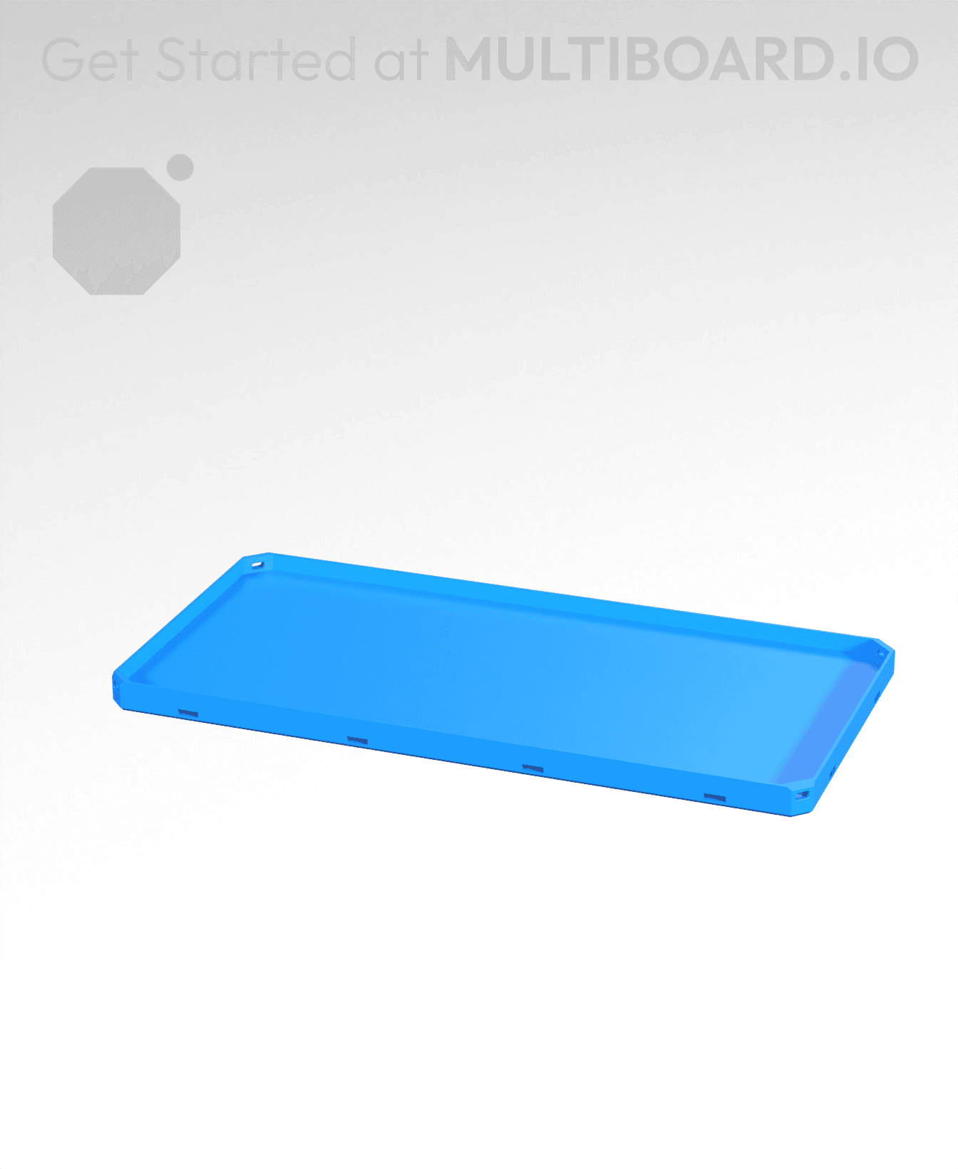 4x2 - Horizontal Bin Tray 3d model