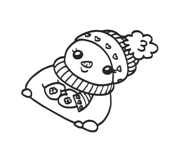 Christmas Pack: Snowman I 3d model