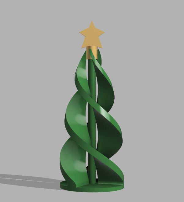 Topper V2 for Abstract Christmas Tree Version 3 3d model