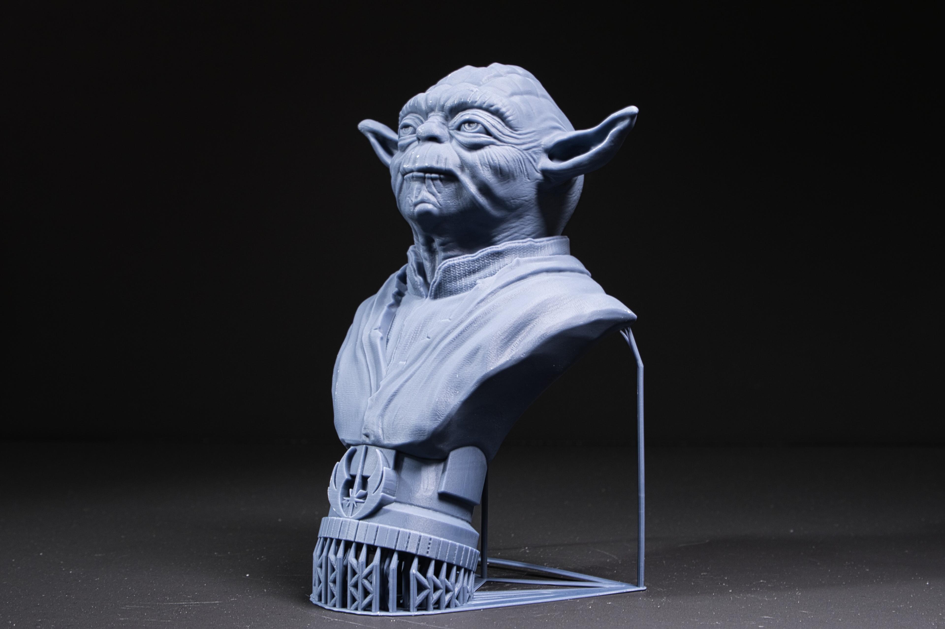 Master Yoda Bust (throwback) 3d model