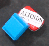 Altoids (smalls) belt/pants clip 3d model