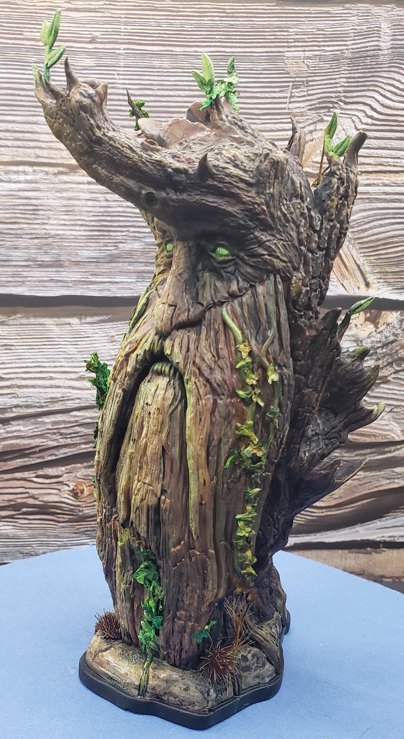 Treebeard Bust (Pre-Supported) 3d model