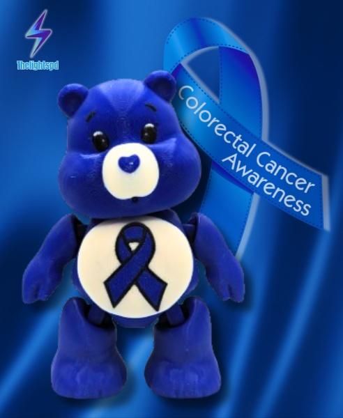 Breast Cancer Awareness, Care Bear, Articulating, Print in Place 3d model