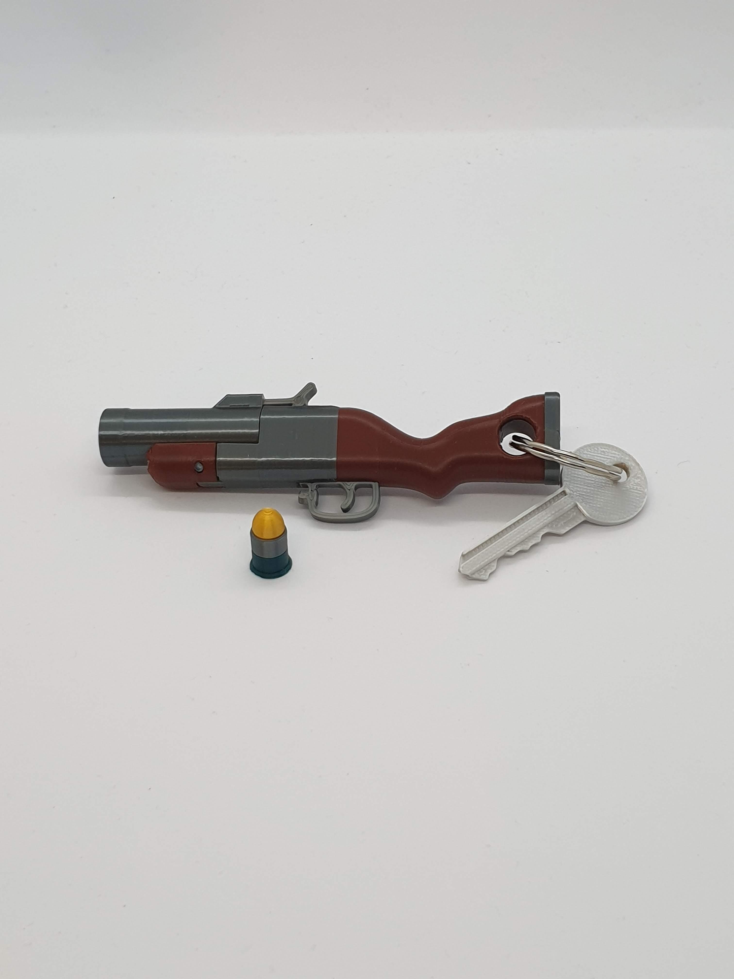 M79-6mm Grenade Launcher Keychain — Functional Blaster 3d model