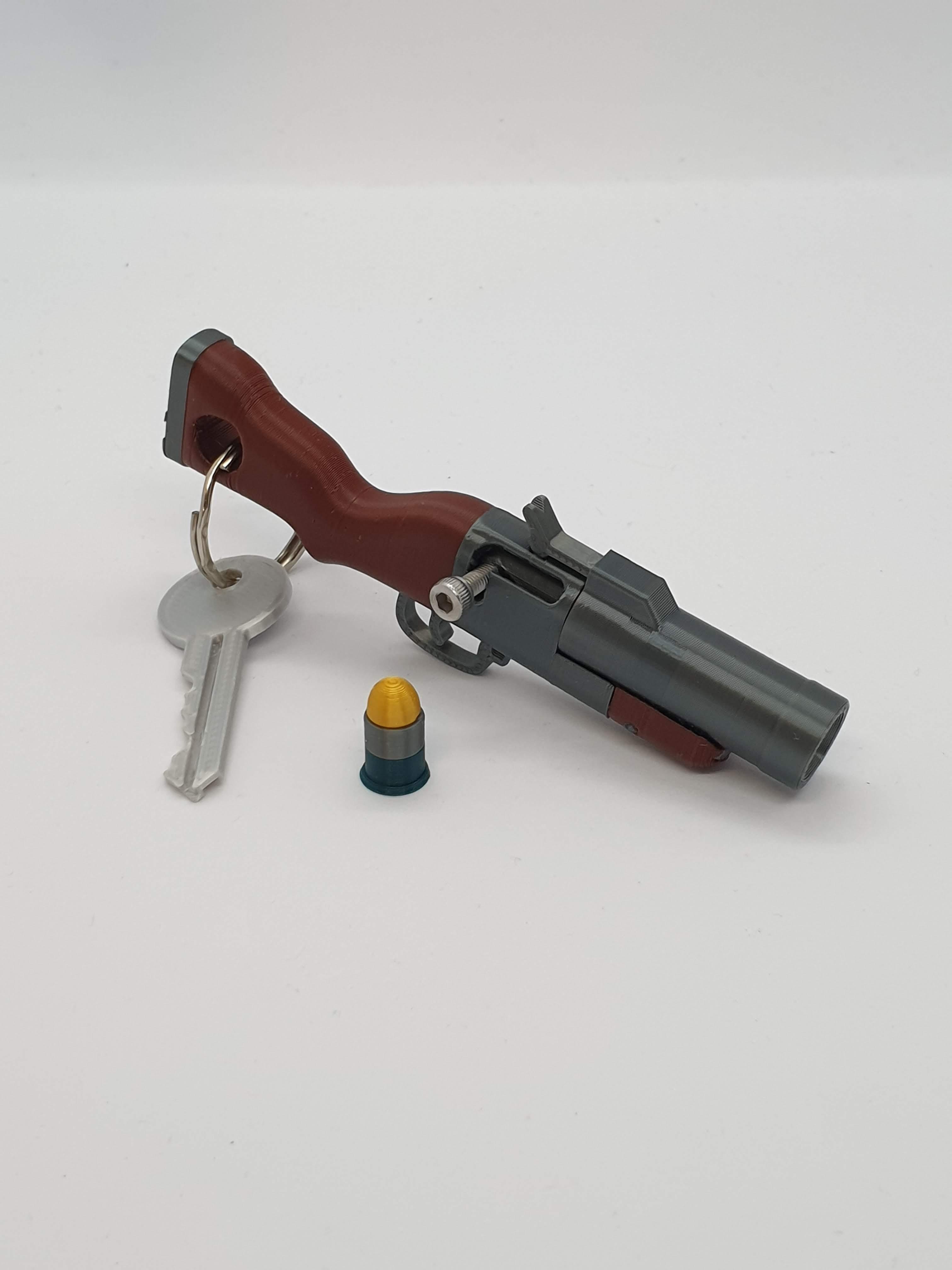 M79-6mm Grenade Launcher Keychain — Functional Blaster 3d model